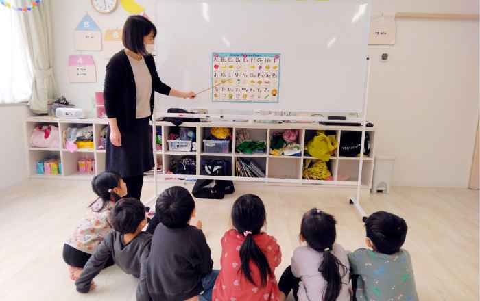 経験豊富な保育士が教える英語の写真